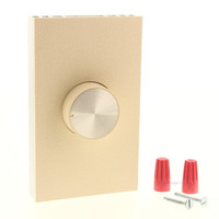 Power Controls Ivory Architectural 1-Pole Fan Speed Control Dial On/Off 8A HD