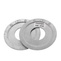 EGS RWN-506 Silver Steel 1-1/4" x 1/2" Round Reducing Washers 2-Pack