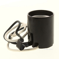 Westinghouse 70145 Black Snap-In Fixture Socket Horizontal Mount