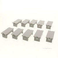 Wiremold 2A-BL-GY Gray 2A Blank Inserts 2A-BL-GY for Activate Connectivity 10pcs