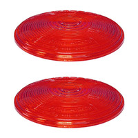 Peterson V410-15R Red 4.5" Round Replacement Lens Flush Mount Turn Tail Light