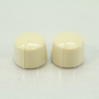 2 New Cooper Almond Replacement Knobs for Rotary Combo Fan Control Dimmer RKRC-A-BP