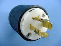 Pass & Seymour L1520-P Locking Plug NEMA L15-20P L15-20 Twist Lock Turnlok 20A 250V 3� White