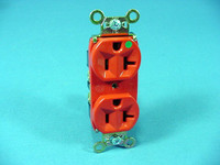 Pass and Seymour Red HOSPITAL GRADE Receptacles SLIM Duplex Outlet 20A 8300-HRED