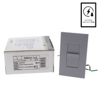 Leviton Gray Monet Slide Light Dimmer Switch 400VA 300W Electronic Low Voltage MNE04-1LG