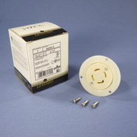 New Leviton Non-NEMA Locking Flanged Outlet Twist Lock 30A 120/208V 3�Y 3435-C