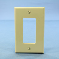 Leviton Ivory Decora UNBREAKABLE MIDWAY Wallplate GFI GFCI Nylon Cover PJ26-I