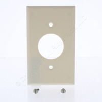New Leviton Almond 1-Gang 1.406" Single Receptacle Wallplate Outlet Cover 82004