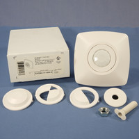 Cooper White 360� PIR Ceiling Motion Occupancy Sensor 1200 Sq Ft AHOMC-P-1200-R