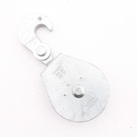 National Hardware Zinc Plated Steel 3" Swivel Hook Single Pulley 3223BC N233-270