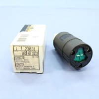 Leviton Power Interrupting Locking Connector Plug Twist Lock Non-NEMA 20A 125V 23031