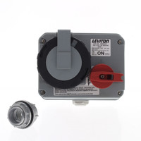 Leviton Pin & Sleeve Non-Fused Mechanical Interlock Power Switch Panel 30A 347/600V 3�Y 530MI5W