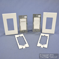 Leviton Vizia+ White 600W Digital Dimmer & Remote Kit w/ Locator Light VPDMK-C0W