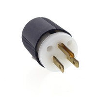 Eaton Industrial Straight Blade Plug NEMA 5-15 5-15P 15 Amp 125V 5266N Box