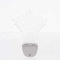 Leviton SNSQR-FAN Amber LED Night Guide Light 120V 60Hz .5W