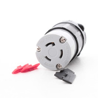 Morris 89747 Turn Twist Locking Plug Connector Industrial NEMA L6-20R 20A 250V