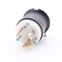 Hubbell HBL2631 30A Twist Turn Locking Plug Male Single Phase NEMA L7-30P 277V Industrial