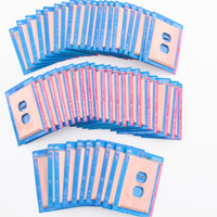 50 Leviton Unfinished Wood Receptacle Wallplate Duplex Outlet Covers 89203-UNF