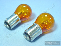 Wagner BP2057NA Amber Parking Lamp Turn Signal Light Bulbs 12V 2-Pack