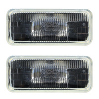 Philips Rectangle Halogen Headlamps C-8 12V 55W Low Beam fits 93-97 Camaro 2-Pack