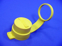 Leviton Yellow Wetguard Watertight 20A Locking Plug Sealing Cap 26W
