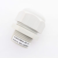 Remke RD29NA-GY Gray 1 Inch Dome Cap Cable Gland Cord Grip For 0.39-.071 No Lock