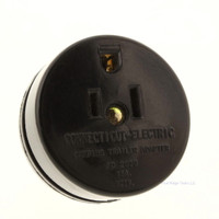 Connecticut Electric Black Recreational Vehicle -RV Power Adapter 20/30A AD20-30