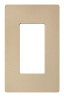 Lutron Claro Decorator 1-Gang Desert Stone Screwless Wallplate GFCI GFI Cover SC-1-DS