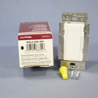 Lutron Maestro White Preset Dimmer Switch Multi-Way Low Voltage 450W 600VA MALV-600-WH