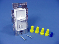 Lutron SFSQ-LF-WH White 1.5A 360W 120V Skylark Fan Light Control Switch