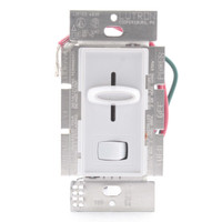 Lutron Skylark White 3-Way Slide Dimmer Switch ON/OFF Preset 1000W S-103P-WH Box