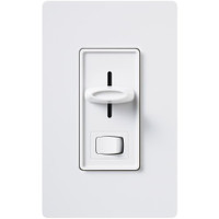 Lutron Skylark White 3-Way Slide Dimmer Switch ON/OFF Preset 1000W S-103P-WH Box