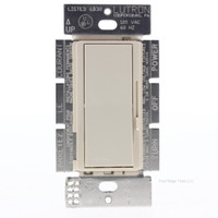 Lutron Light Almond Dimmer Switch Single Pole 600VA Magnetic Low Volt 450W DVLV-600P-LA