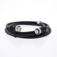 Hubbell 12ft Mini-Quick Male/Female Double Ended #16 AWG SEOOW Cable Assembly