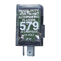 Peterson 579 Heavy Duty Electronic Flasher 10-Lamp 3-Prong