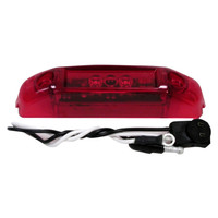 Peterson V160KR Piranha Red LED Thin-Line Clearance & Side Marker Light