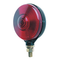 Peterson V313R Red Single-Face Turn Signal Light Pedestal Mount