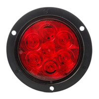 Peterson V417KR Piranha Red Round 4" LED Stop Turn & Tail Light