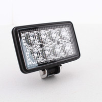 Peterson 903MV LED Rectangular Work Light Polycarbonate Lens Aluminum Body