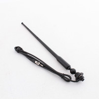 Peterson 95011-1 13" Swivel Top Side Mount Rubber Mast Antenna 54" Cable