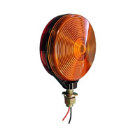 Peterson 313-2RA Red/Amber Double-Face Park and Turn Signal Light