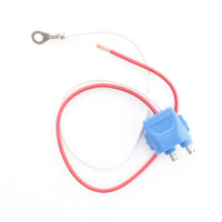 Grote 67010 11-1/2" Long Two Wire Plug Pigtails Female Pin Lamps Chassis Ground
