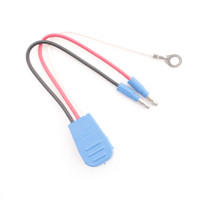 Grote 66845 8" Long STT Three Wire 90 Deg Plug Pigtails Male Pin Lamps Chassis