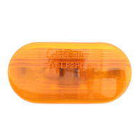 Grote 45433 Yellow Amber Two #1893 Bulb No Splice Clearance Marker Lamp 2" x 4"