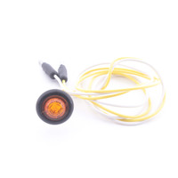 Grote 01-4933-73 Yellow MicroNova 3/4" Round LED Marker Clearance Light +Grommet