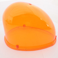 Grote 92453 Yellow Amber Strobe Replacement Teardrop Lens 7-1/2" x 5" x 5-3/8"