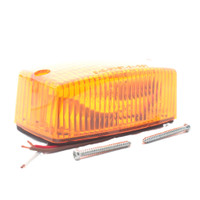 Grote 53133 Yellow Amber Rectangular Surface Mount Turn Lamp 1-3/4" x 4-9/16"