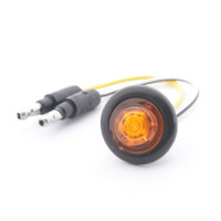 Grote 49263 Yellow MicroNova DOT LED Clearance Marker Lamp Multi-Volt 12-24V PC