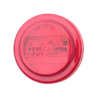 Grote 47122 Red 2.5"x 0.75" Round LED Clearance Marker Light .06A PL-10 P2