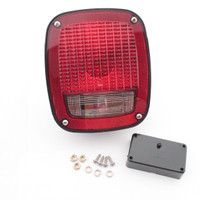 Grote 50912 Red Left Hand Stop Tail Turn Light w/ License Torsion Mount 3-Stud